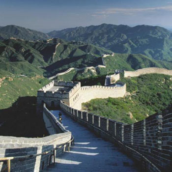 china wall photo. China has become a force